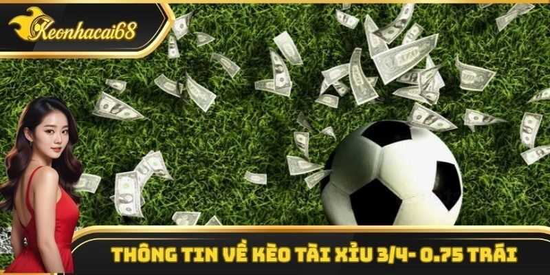 Nắm bắt thông tin của kèo tài xỉu tỷ lệ 0.75