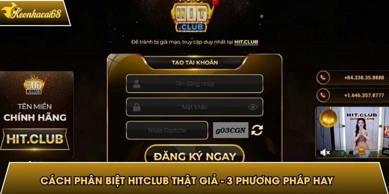 Cách phân biệt Hitclub thật giả avatar